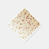 Serviette En Papier Feuilles de l'érable de Thanksgiving (Coin)