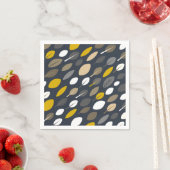 Serviette En Papier Feuilles de minuit (En situation)
