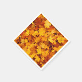 Serviette En Papier Feuilles d'été indiens (Coin)