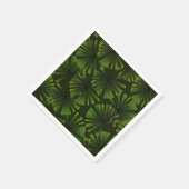 Serviette En Papier Feuilles Palm (Coin)