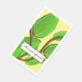Serviette En Papier Feuilles par Kenneth Yoncich (Coin)