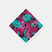 Serviette En Papier Feuilles tropicaux (Coin)