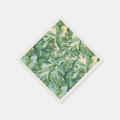 Serviette En Papier Feuilles tropicaux Ombre (Coin)