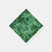 Serviette En Papier Feuilles verts (par William Morris) (Coin)