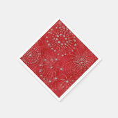 Serviette En Papier Feux (Coin)
