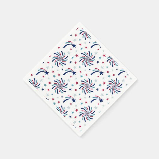 Serviette En Papier Feux d'artifice grand papier serviettes (Coin)