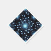 Serviette En Papier Feux d'Artifice Intenses  (Coin)