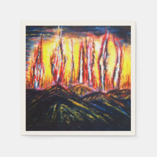 Serviette En Papier Feux de fourrage