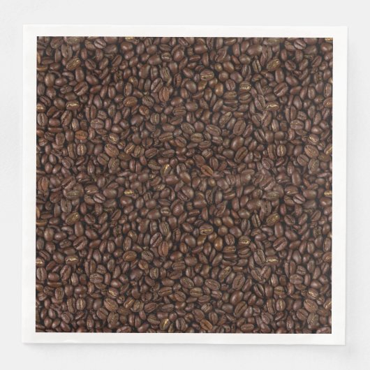 Serviette En Papier Fèves de café (Devant)