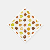 Serviette En Papier Fèves de café (Coin)
