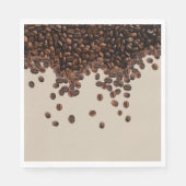 Serviette En Papier Fèves de café (Devant)