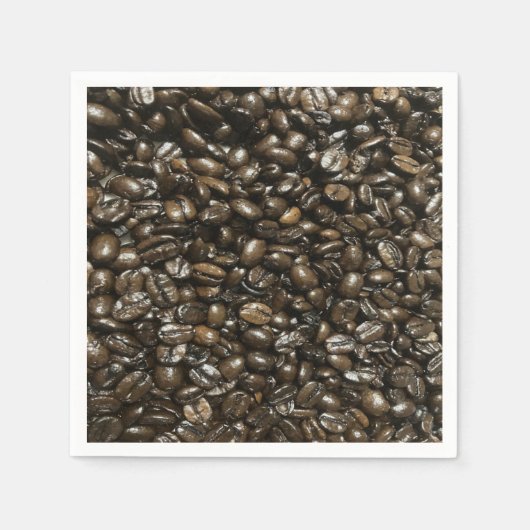 Serviette En Papier Fèves de café (Devant)