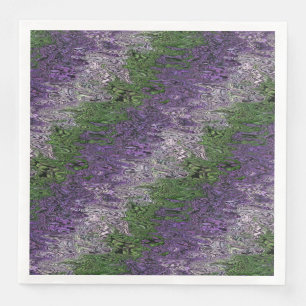 Serviette En Papier Fière de la funky trippy genderqueer grunge