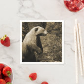 Serviette En Papier Fière Ours (En situation)