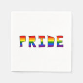 SERVIETTE EN PAPIER FIERTÉ (Devant)