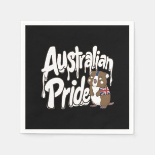 SERVIETTE EN PAPIER FIERTÉ AUSTRALIENNE