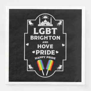 Serviette En Papier Fierté de Brighton et Hove