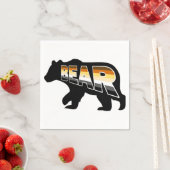 Serviette En Papier Fierté de l'ours (En situation)