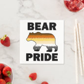 Serviette En Papier Fierté de l'ours (En situation)