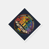 Serviette En Papier Fierté est. 1969 (Coin)