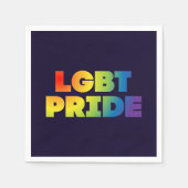 SERVIETTE EN PAPIER FIERTÉ LGBT (Devant)