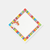 Serviette En Papier Fiesta American Eskimo Chien (Coin)