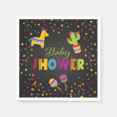 Serviette En Papier Fiesta Baby shower Napkin (Devant)