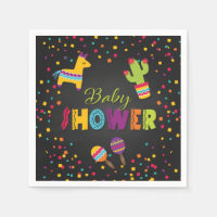 Fiesta Baby shower Napkin