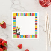 Serviette En Papier Fiesta Berner (En situation)