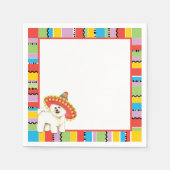 Serviette En Papier Fiesta Bichon (Devant)