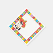 Serviette En Papier Fiesta Boston Terrier (Coin)