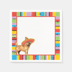 Serviette En Papier Fiesta Cairn Terrier