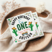 Serviette En Papier Fiesta d'abord | 1ère fête d'anniversaire