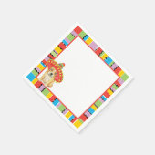 Serviette En Papier Fiesta Frenchie (Coin)