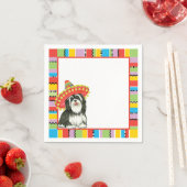 Serviette En Papier Fiesta Havanais (En situation)