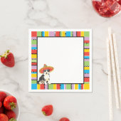 Serviette En Papier Fiesta Husky (En situation)