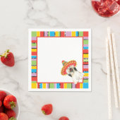 Serviette En Papier Fiesta Lhassa Apso (En situation)