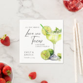 Serviette En Papier Fiesta Margarita Couples Douche (En situation)