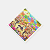 Serviette En Papier Fiesta mexicaine (Coin)