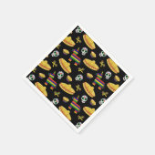 Serviette En Papier Fiesta mexicaine & Día de Muertos (Coin)