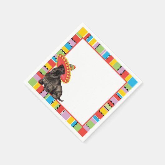 Serviette En Papier Fiesta Scottish Terrier (Coin)