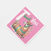 Serviette En Papier Fiesta Sinorita Baby Girl Douche Partyware Llama (Coin)