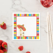 Serviette En Papier Fiesta Wire Fox Terrier (En situation)