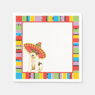 Serviette En Papier Fiesta Wire Fox Terrier