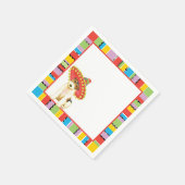 Serviette En Papier Fiesta Wire Fox Terrier (Coin)