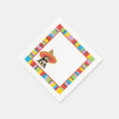 Serviette En Papier Fiesta Yorkie (Coin)
