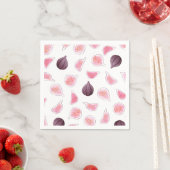 Serviette En Papier Figes (En situation)