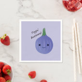 Serviette En Papier figue Awesome Fig Pun (En situation)