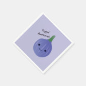 Serviette En Papier figue Awesome Fig Pun (Coin)