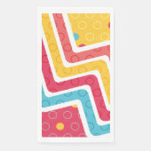 Serviette En Papier Figures géométriques 4 (Devant)